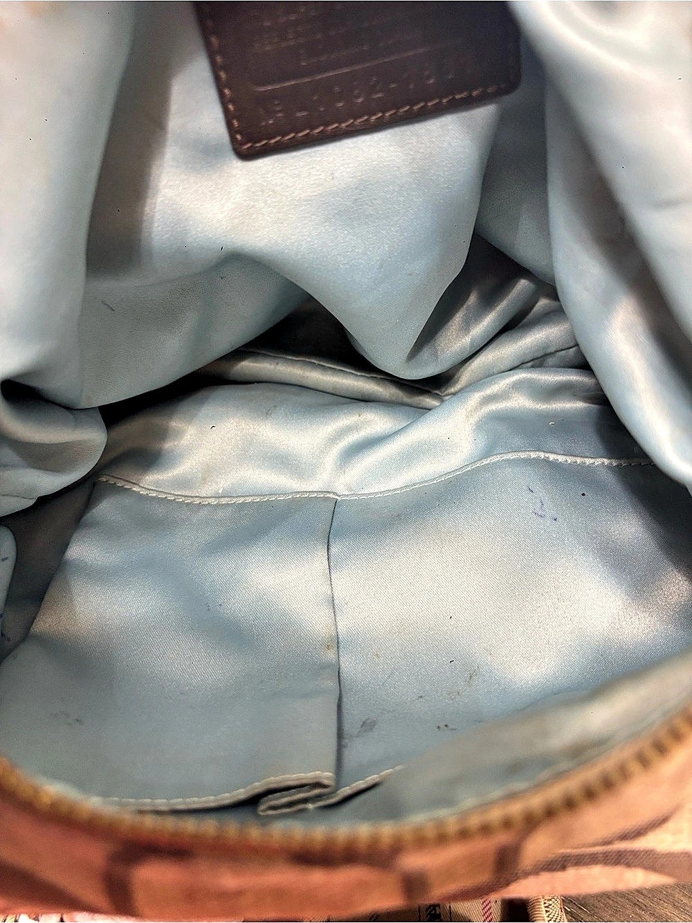 Coach Kristin Signature Hobo Bag Brown & Beige - Picture 7 of 7